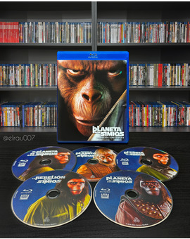EL PLANETA DE LOS SIMIOS - COLECCIÓN 5 PELÍCULAS 
