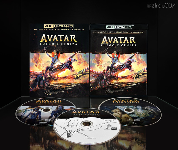 AVATAR: FUEGO Y CENIZA (Edición 4K con funda)