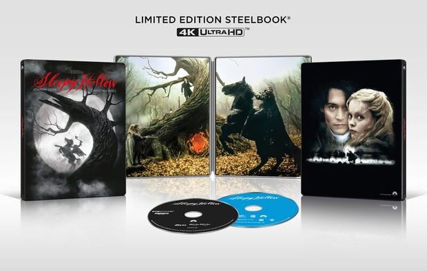Sleepy Hollow 25 aniversario Steel book 4K