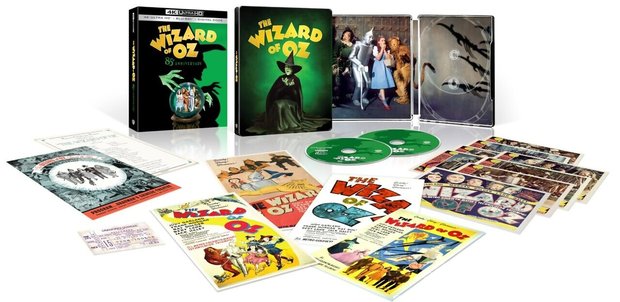 El mago de Oz Steelbook 4K ed. 85 aniversario 