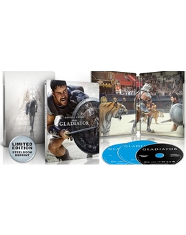 Gladiator 4K ed. Steelbook limitada (Amazon USA)
