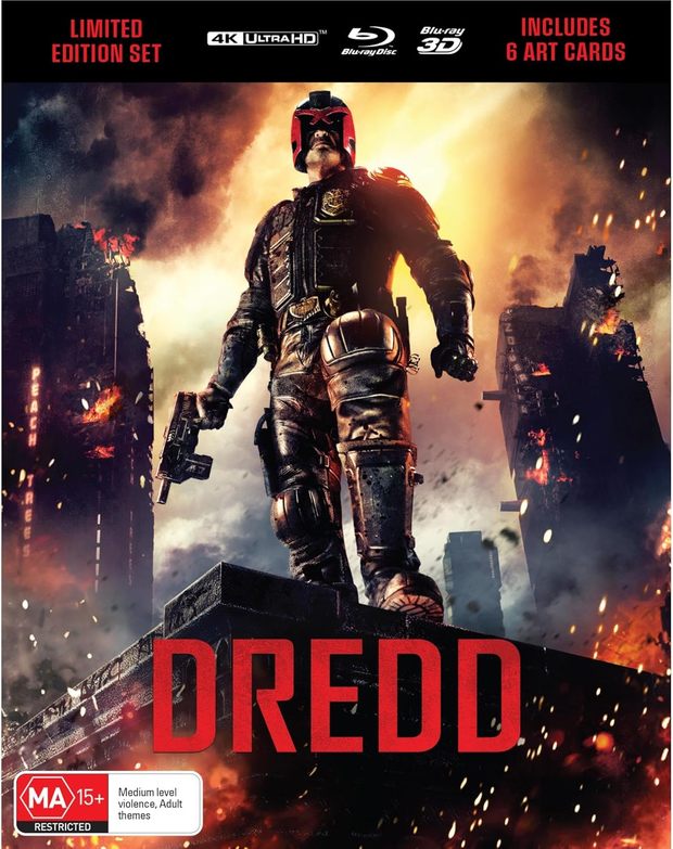 Dredd (ed. Limitada) 4K + Blu-ray 3D - Amazon USA