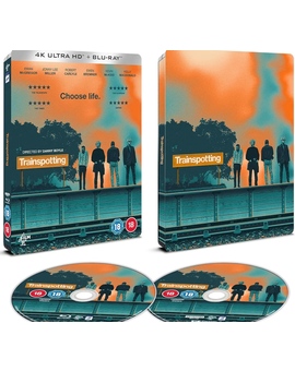 Trainspotting 4k Steelbook ed. Limitada