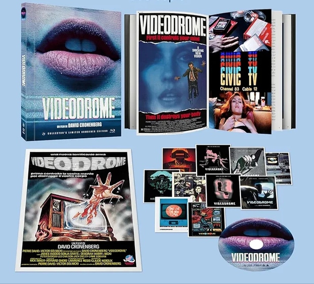 Videodrome Mediabook Blu-ray (ed. italiana limitada)