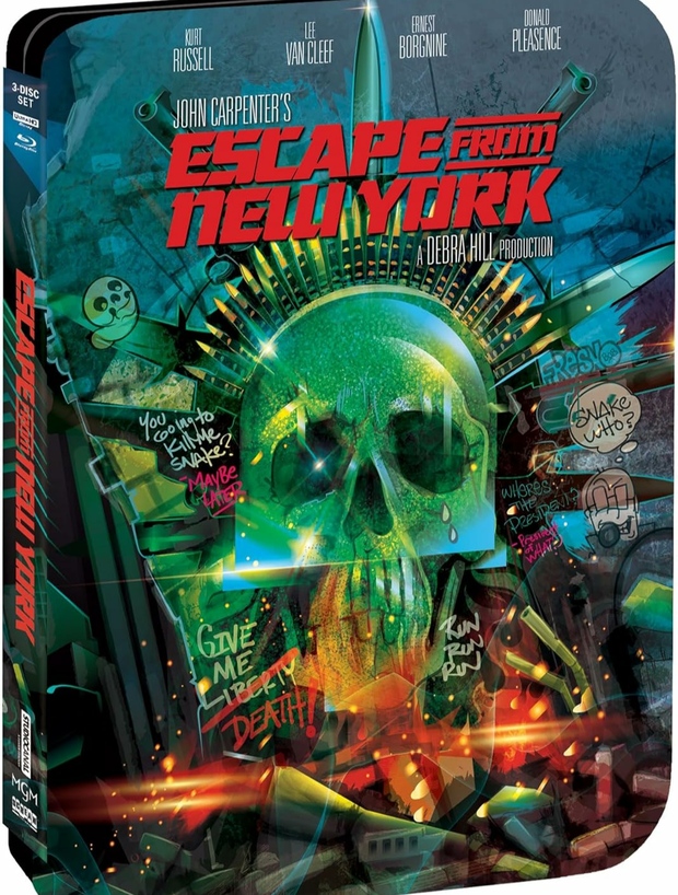 1997: rescate en Nueva York 4K Steelbook (Amazon USA)