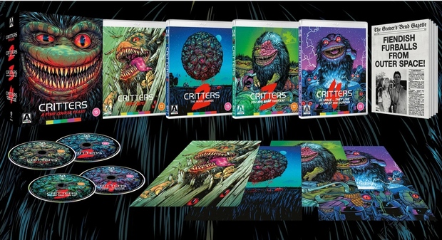 Critters! saga Blu-ray ed. limitada (Arrow)