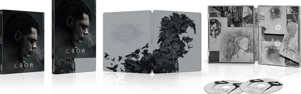 El cuervo (2024) Steelbook 4K (exclusiva Amazon USA)