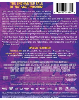 El último unicornio 4K Steelbook