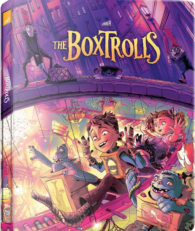 Los Boxtrolls Steelbook 4K (ed. francesa)
