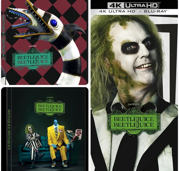 Beetlejuice Beetlejuice Steelbook (3 modelos distintos)