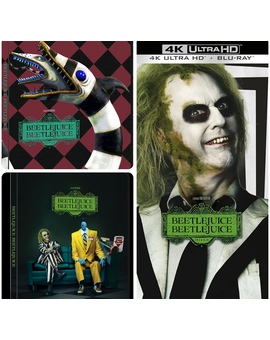 Beetlejuice Beetlejuice Steelbook (3 modelos distintos)