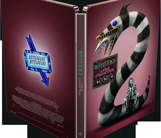 Beetlejuice (pack 2 títulos) Steelbook 4K