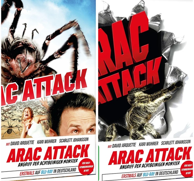 Arac Attack Blu-ray Mediabook (2 ed. alemanas diferentes)
