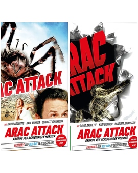 Arac Attack Blu-ray Mediabook (2 ed. alemanas diferentes)