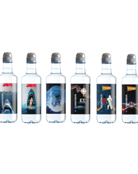 BOTELLAS DE AGUA DE CINE