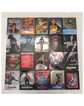 Colección Steelbooks Bluray actualizada