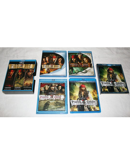 Colección Piratas del Caribe Bluray