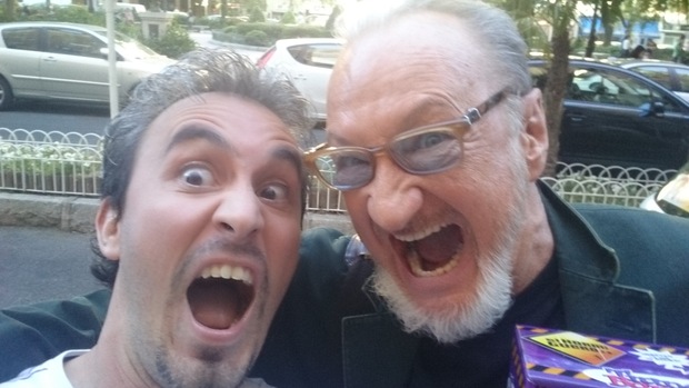 Ayer con el gran maestro del fantastico , Robert englund !!!!!