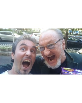 Ayer con el gran maestro del fantastico , Robert englund !!!!!