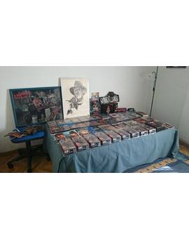 Mi coleccion de freddy krueger hasta la fecha !!
