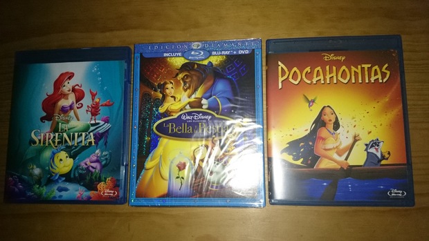 Y con estas 3  cierro mi colección de "clásicos " Disney 