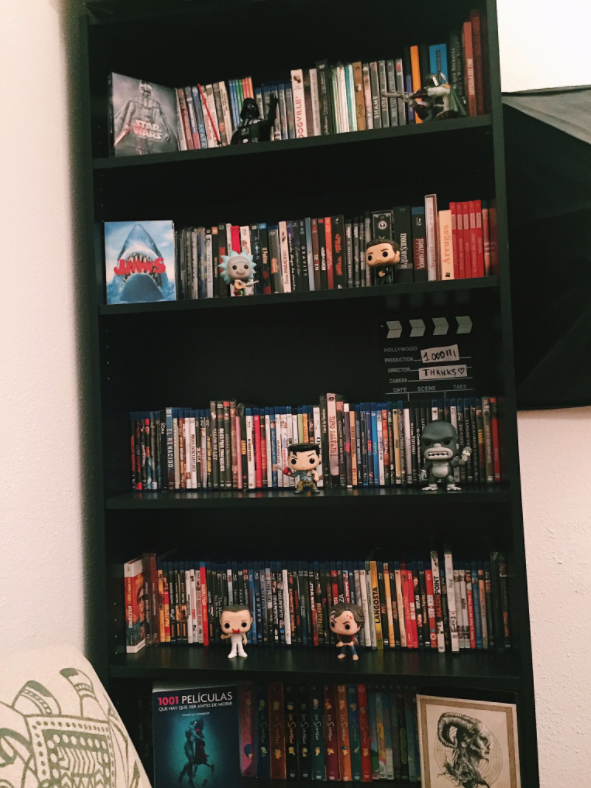 Mi rincón favorito, mi colección de películas :)