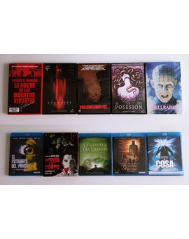 La que sería mi selección para Halloween...
