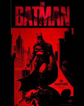Logo y póster de Jim Lee de THE BATMAN