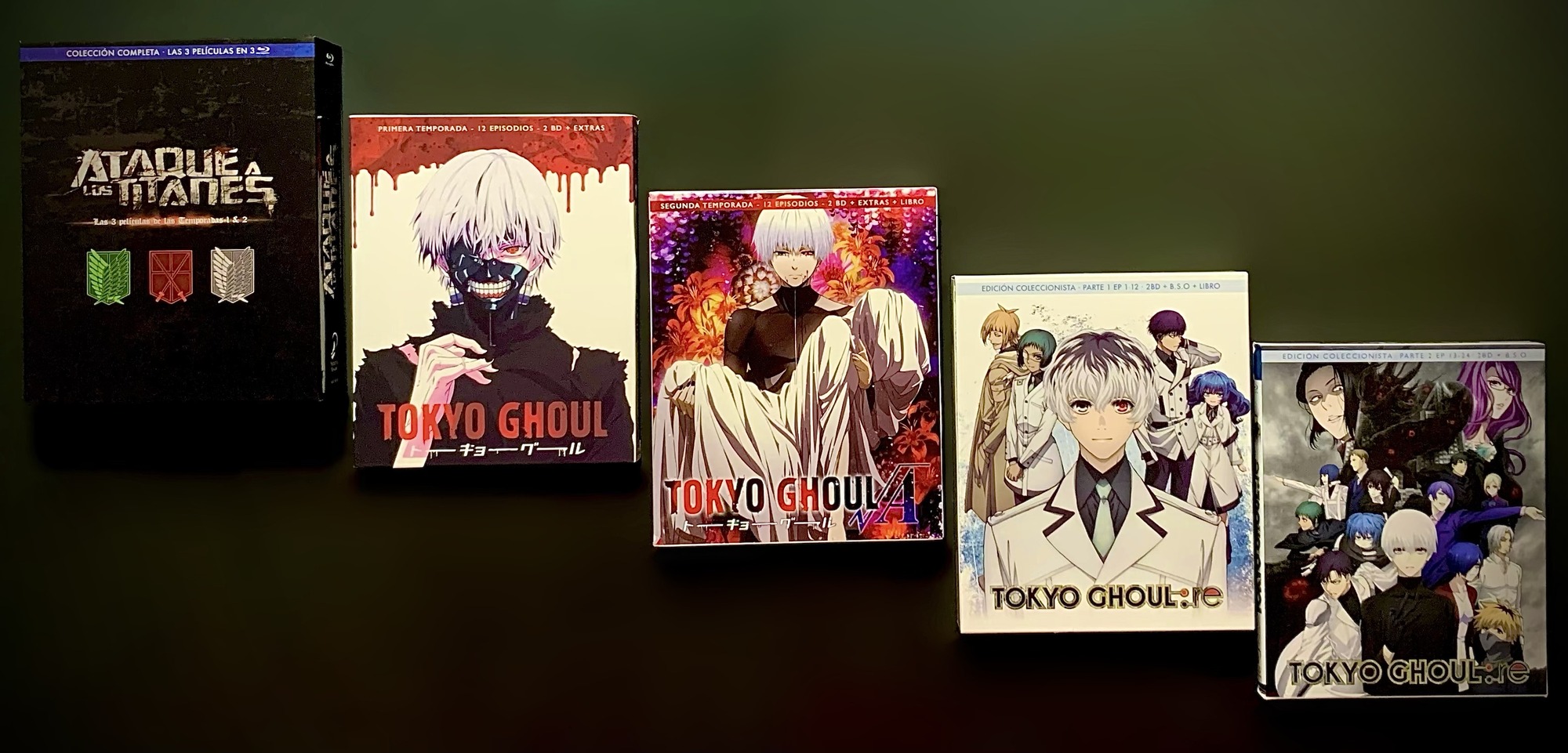 Tokyo Ghoul Temporada 2 Blu-Ray Ed. Coleccionista de segunda mano