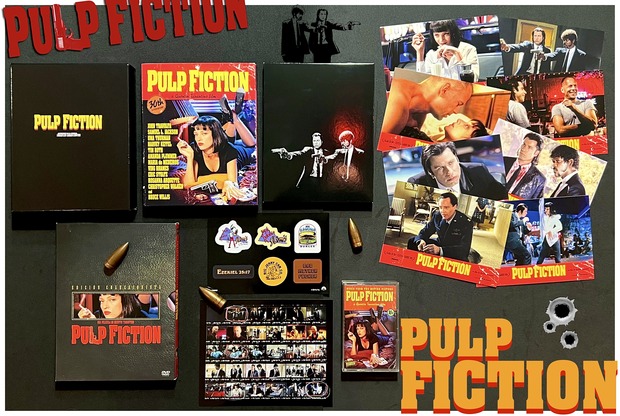 Pulp Fiction y el maletín con los extras