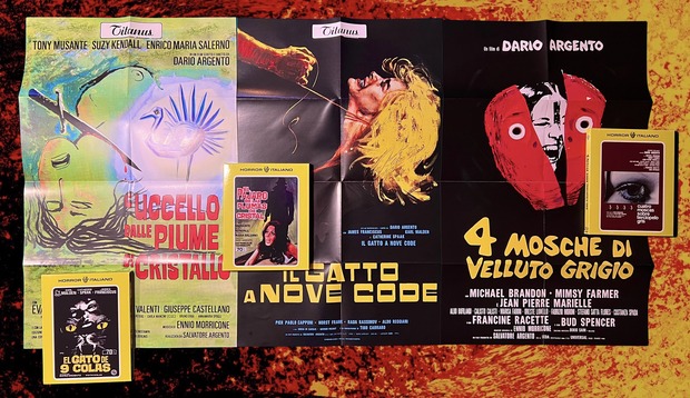La “trilogía de los animales” de Argento