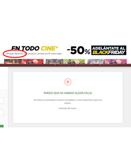 ¿Nos la ha jugado El Corte Inglés con la preventa?