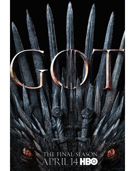 Póster final de la última temporada de JUEGO DE TRONOS