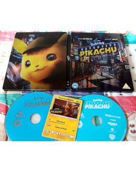 "Pokémon: Detective Pikachu" - steelbook 4K + BD (edición UK)