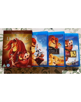 Trilogía "El Rey León" (edición UK)