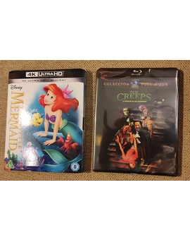 Ultimas llegadas la sirenita no editada en 4k en España con audio Latino igual que España