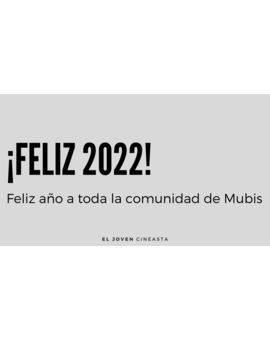 ¡Feliz 2022 a todos!