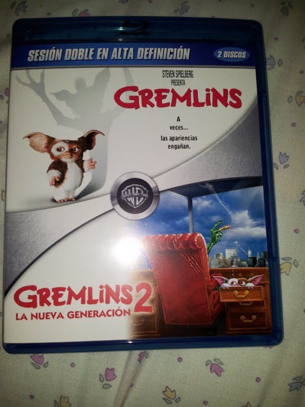 Pack Gremlins 1 y 2 caratula delantera