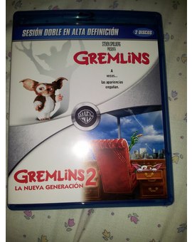 Pack Gremlins 1 y 2 caratula delantera