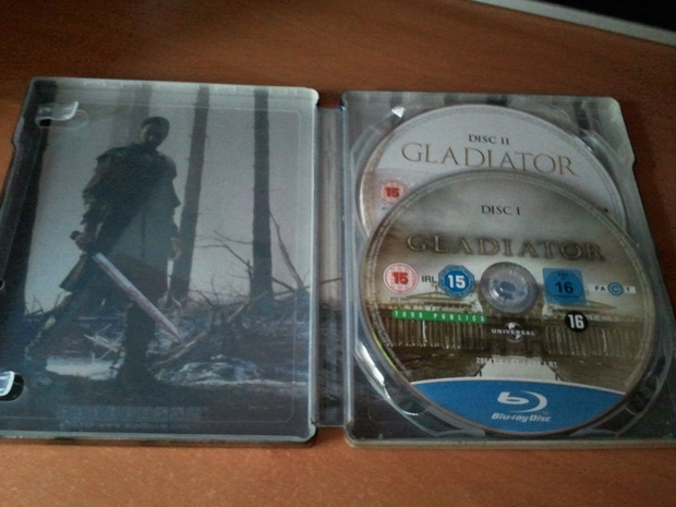 Gladiator Steelbook UK (Interior)