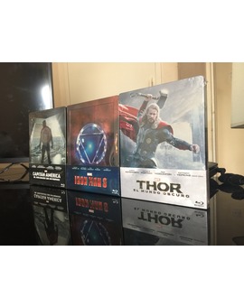 Y antes de la llegada de Ultrón se unen 3 steelbooks mas a la colección Marvel, ya son 4 poco a poco :)