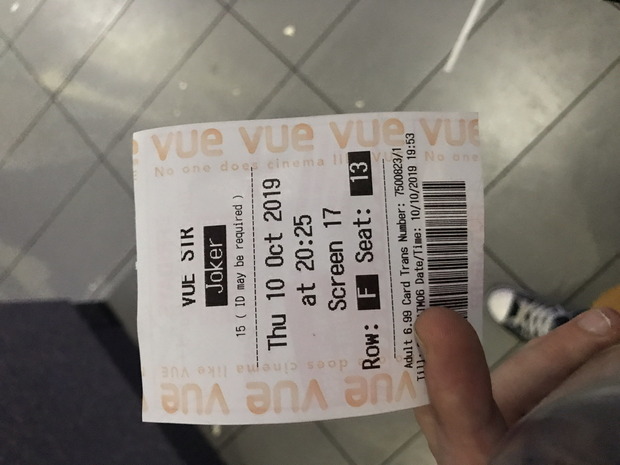 Joker debe verse en el cine 