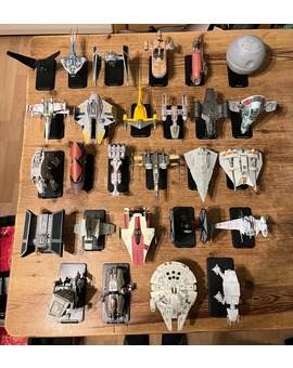 Y así va de momento la colección de naves de Star Wars
