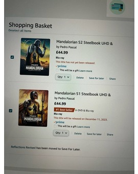 Recién reservadas en Amazon.co.uk :)