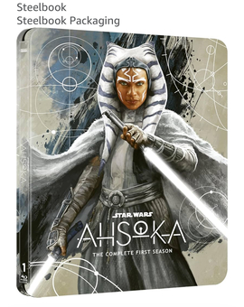 Ahsoka y Mandaloriano Temporada 3 en Steelbook ya para reservar en Amazon.co.uk