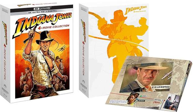Indiana Jones en 4K edición digipack