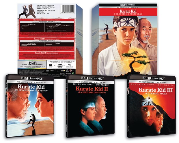 Pack Karate Kid 1-3 4K