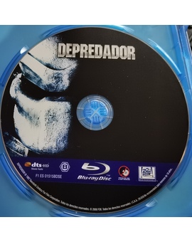 Disco de la primera edición de Depredador para Stelline
