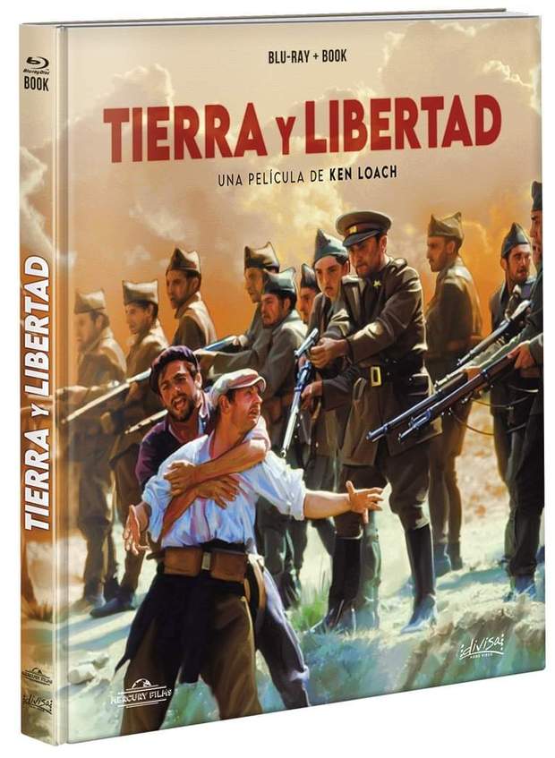 Tierra y libertad en Blu-Ray + Book