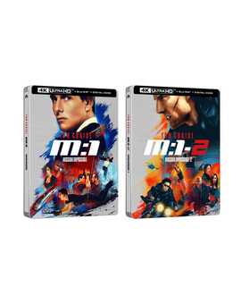Nuevos steelbooks 4K de Misión Imposible 1 y 2